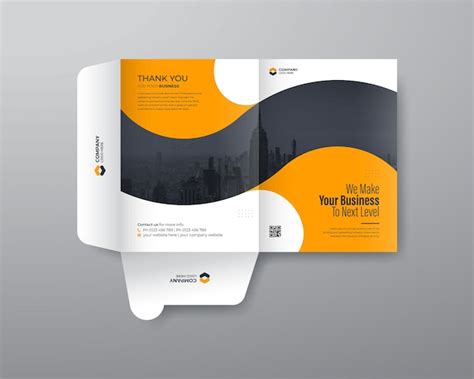 Premium Vector Corporate Presentation Folder Or Business Folder Files