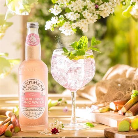 Fentimans Pink Rhubarb Rabarber Tonic Water Cl Aevin Dk Vin