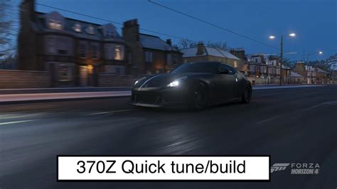 Nissan 370z Quick Tunebuild For Driftingcruising Forza Horizon 4 Youtube