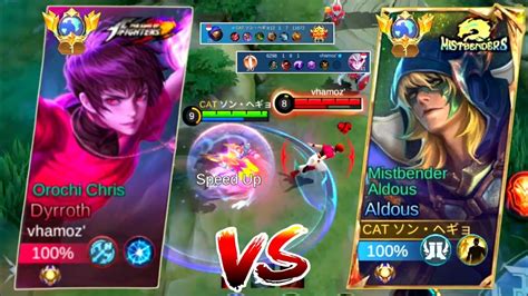 Tutorial Cara Lane Lawan Dyrroth Top Global Aldous Vs Preman Explane