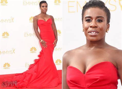 Uzo Aduba in Christian Siriano | 2014 Emmys – The Fashion Court