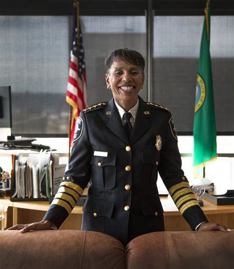 Woman Chief Of Police Carmen Best Seattle Washington Carmen Police