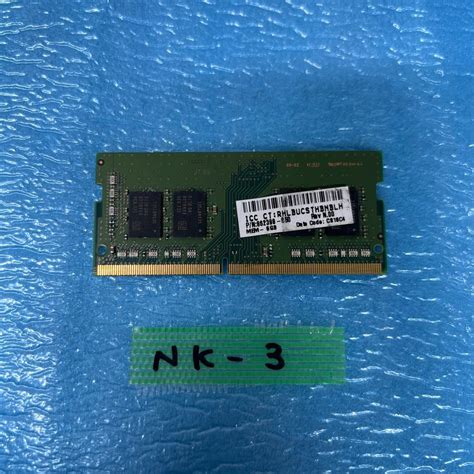 Yahooオークション Nk 3 激安 ノートpc メモリ Samsung 8gb Pc4 266