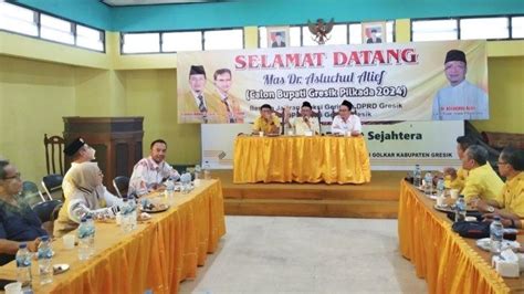 Golkar Gresik Dukung Penuh Asluchul Alif Di Pilkada Gresik