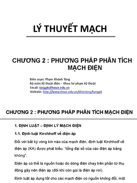 phan tich mach
