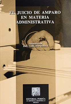 Libro Juicio De Amparo En Materia Administrativa El 3 Ed Joel