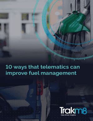 Fillable Online 5 Ways Telematics Can Reduce Your Fleet S Fuel Expenses