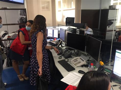 Visita De La Directora General De Servicios Sociales De La Comunidad De