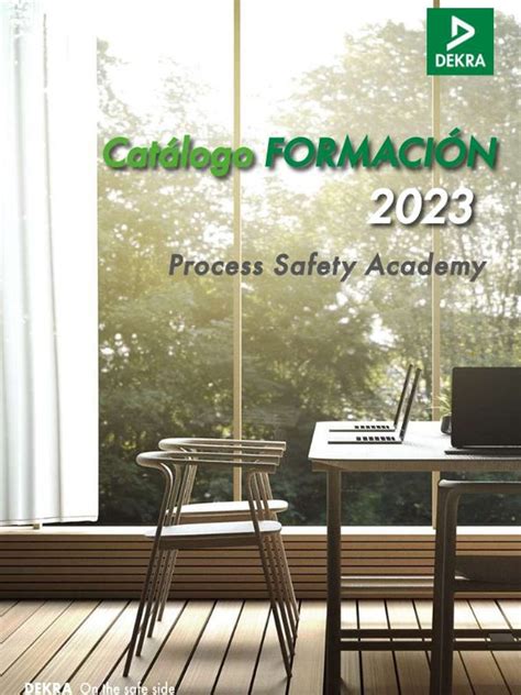 Descubre El Nuevo Catálogo De Formación De Dekra Process Safety Para 2023