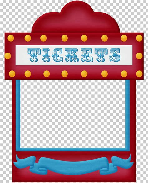 Vintage Carnival Ticket Clip Art