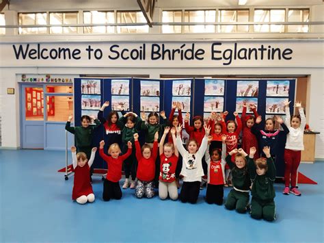 Turning Red For The Rebels Scoil Bhríde Eglantine