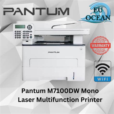 Pantum M Dw Monochrome Laser Printer Life Time Limited Warranty