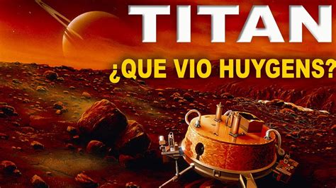 TITAN la luna mas grande de SATURNOlas primeras y únicas fotos YouTube