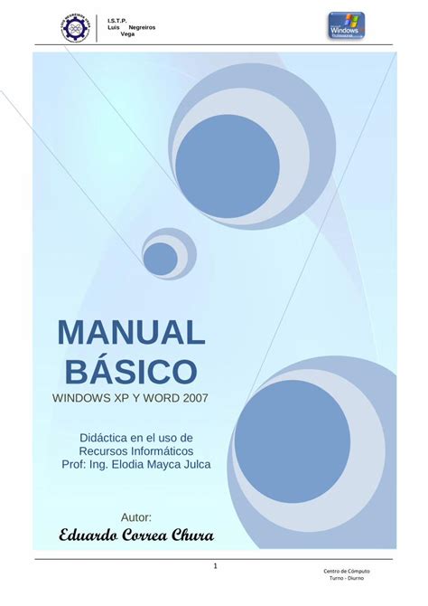 PDF Manual Basico De Word Y Windows Xp DOKUMEN TIPS