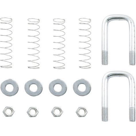 CURT Safety Chain U-Bolt Anchor Kit, For Gooseneck Hitches, Model