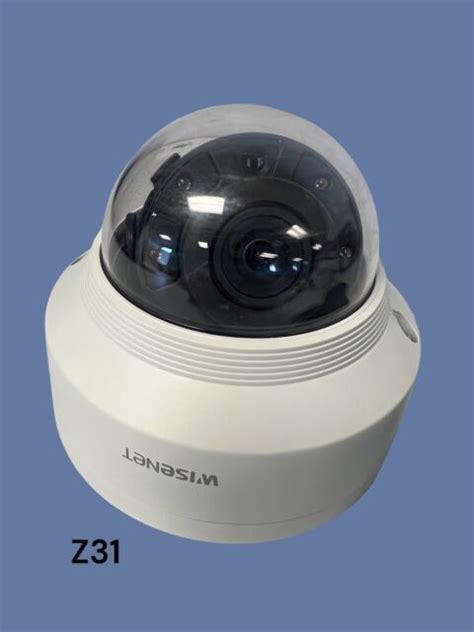 Business S Bubble Cam Wisenet Mp Ir Vandal Proof Dome Camera Xnv R