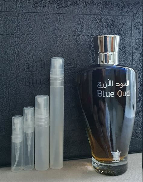 Arabian Oud Blue Oud Luxury Niche Edp Parfum Spray Sample Oudh Etsy