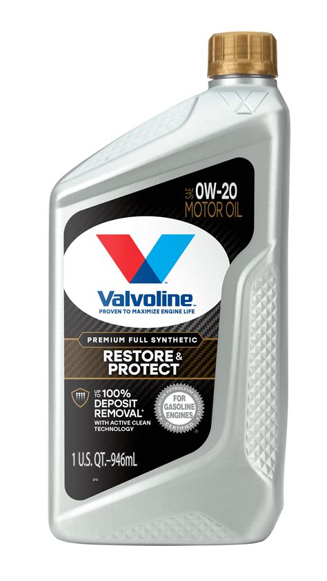 Valvoline Restore Protect Full Synthetic W Motor Oil Qt