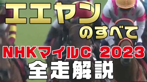 【エエヤンのすべて】（nhkマイルカップ2023）新馬戦から前走までのレースぶりを振り返ってみました 競馬動画まとめ