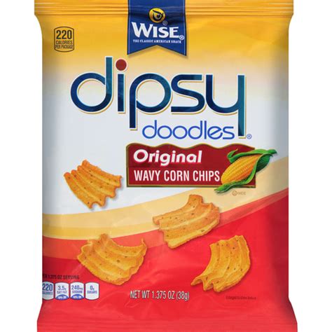 Wise® Dipsy Doodles® Original Wavy Corn Chips 138 Oz Bag Snacks