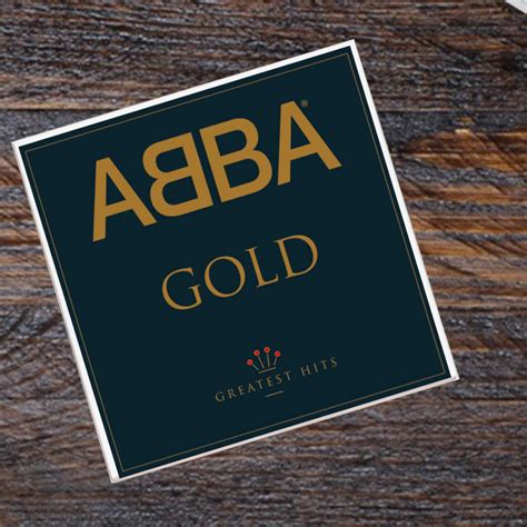 Album Cover Coaster- ABBA 'Gold' Album – Presence of Piermont