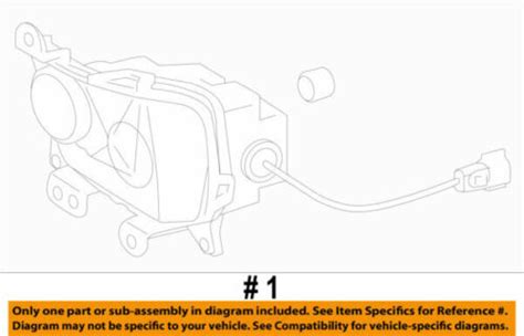 Toyota Lamp Assy Fog Lh New Genuine Oem Part