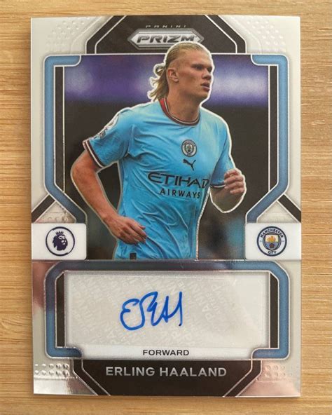 アーリング ハーランド Erling Haaland 2022 23 Panini Prizm Premier League Auto