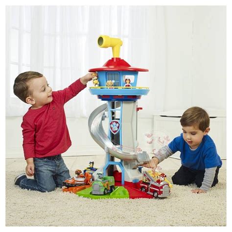 Paw Patrol My Size Lookout Tower With Exclusive Vehicle Rotating