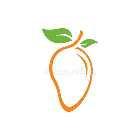 Mango En Estilo Plano Logotipo Vectorial De Mango Ilustraci N Del