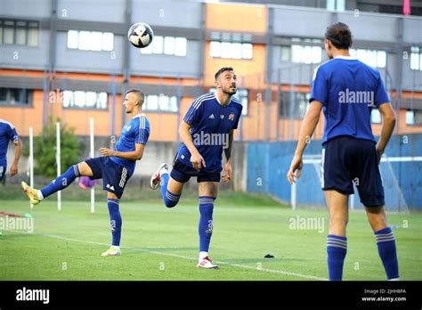 Zagreb Croatia July 18 2022 Josip Drmic Of GNK Dinamo Zagreb During