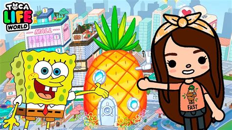 Sponge Bob Lives In Toca Boca Life Toca Boca Games Videos Youtube