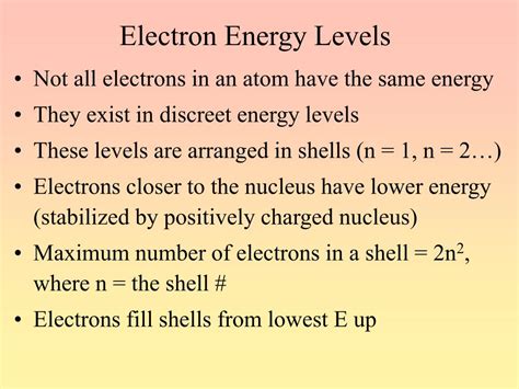 PPT - Electron Energy Levels PowerPoint Presentation, free download ...