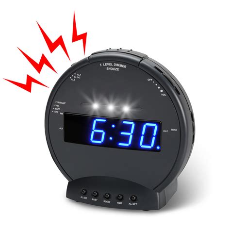 The Deepest Sleeper's Alarm Clock - Hammacher Schlemmer