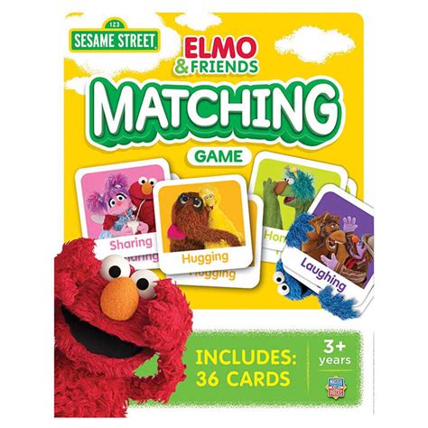 Sesame Street Elmo And Friends Matching Game Ttpm