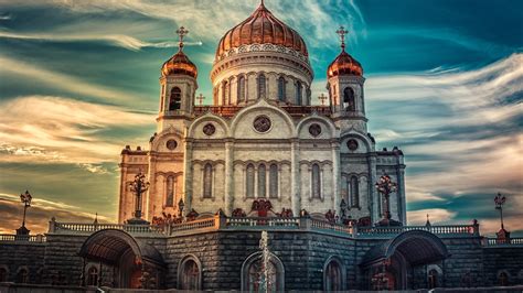 X Cathedral Of Christ The Savior In Russia P Resolution Hd