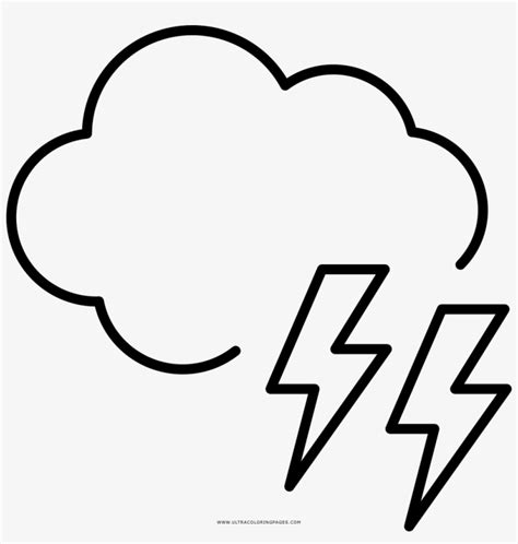 Storm Cloud Coloring Pages