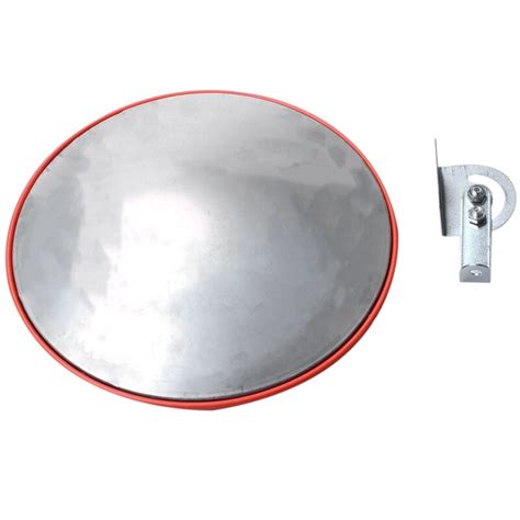 30Cm Wide Angle Security Road Mirror Curved For Indoor Burglar Outdoor