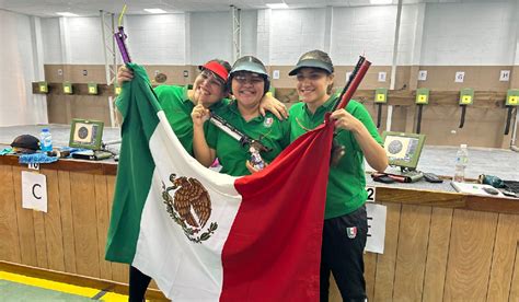 Son De Oro El Equipo Mexicano De Tiro Deportivo Subi A Lo M S Alto