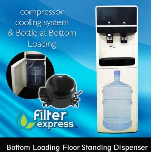 Bottom Loading Hot Cold Floor Stand Dispenser Drum Type Waterboy