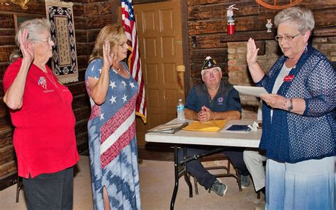 American Legion Auxiliary Officers Installed Lobservateur L