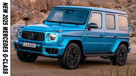 2025 Mercedes G Class Facelift G63 AMG MANUFAKTUR Hyper Blue Magno