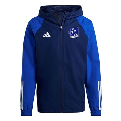 Lyngby BK All Weather Jacke Superliga Blau Blau Unisportstore De