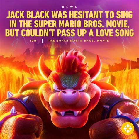 Ign On Twitter When You Hear Jack Black As Bowser Singing “peaches