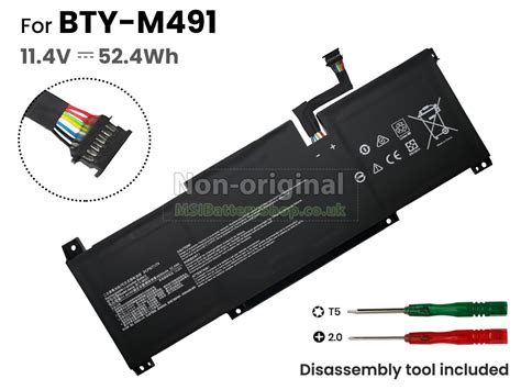 Msi Bty M Battery Replacement Msibatteryshop Co Uk