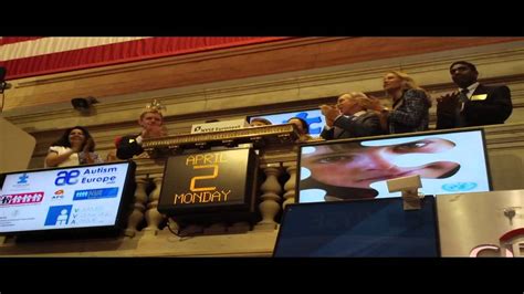 Ringing The Opening Bell At The Nyse Wmv Youtube