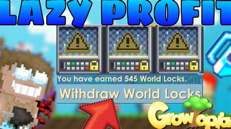 Lazy Profit No Break Farm Splice Only Growtopia Youtube