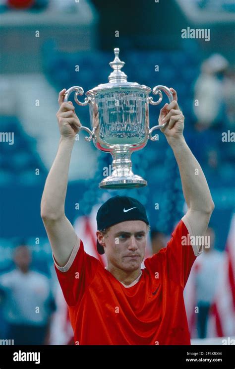 Australian tennis player Lleyton Hewitt, US Open 2001 Stock Photo - Alamy