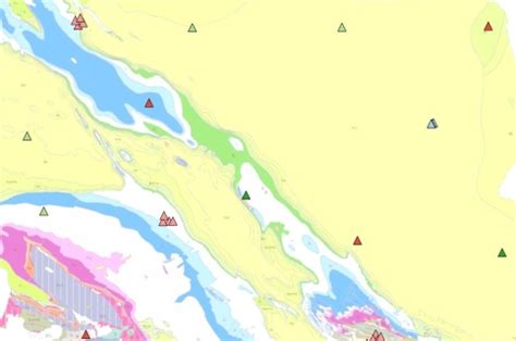 Lokalizacja punktów pomiarowych Państwowy Instytut Geologiczny PIB