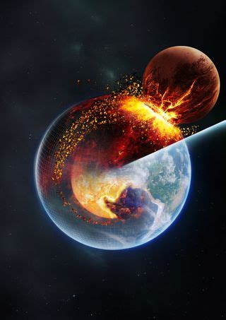 A 'protoplanet' that created the moon may be hiding deep inside Earth ...