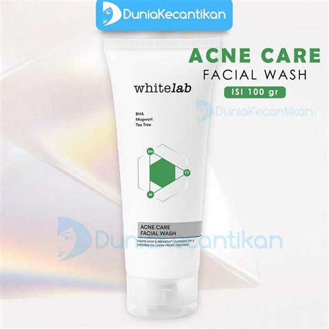 Jual Whitelab Facial Wash Acne Sabun Cuci Muka Whitelab Brightening Ph